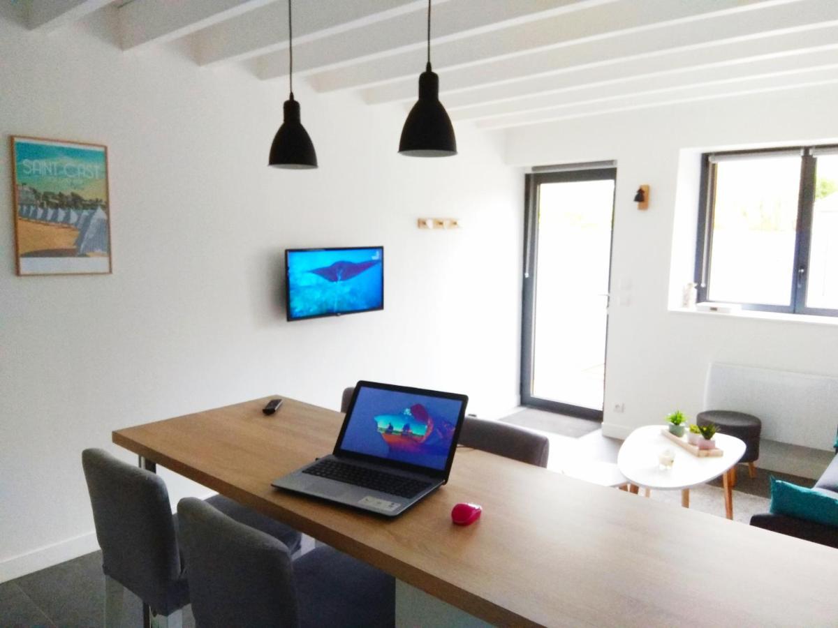 Maison Cosy Entre Cap Frehel Et Saint Malo 1Km Plage 5Min Gr34 Wifi Jardin Velos "Casa Ohana" エクステリア 写真
